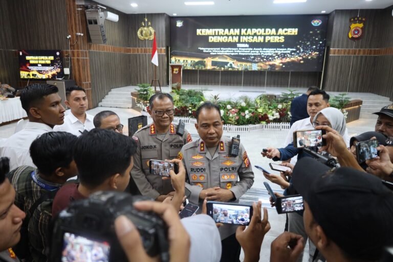 Kapolda Aceh Perkuat Kemitraan dengan Insan Pers untuk Hadirkan Informasi Kredibel dan Bangun Kepercayaan Publik