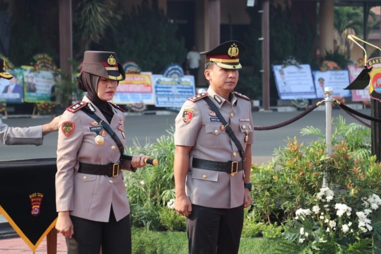 AKBP Arninsi Resmi Jabat Kapolres Lebak, AKBP Herfio Zaki Emban Tugas Baru di Polda Banten
