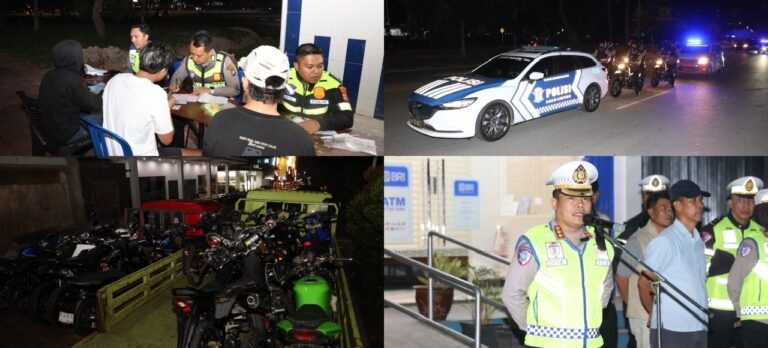 ‎Polda Kepri Intensifkan KRYD, Tindak 41 Kendaraan Berknalpot Tidak Sesuai Spesifikasi Teknis Di Kota Batam