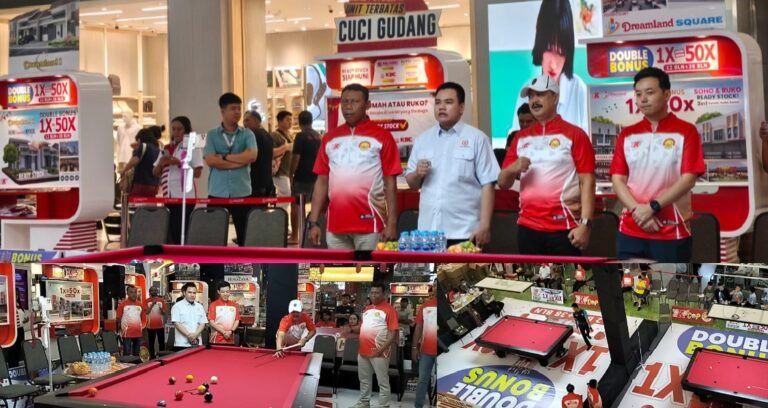 ​Biliar Batam Naik Kelas! Gelar Turnamen di Mall, POBSI Bidik 6 Emas Porprov