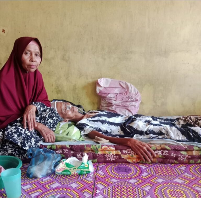 Diserang Tumor Otak Warga Kurang Mampu Asal Kecamatan Julok Butuh Uluran Tangan Dermawan.