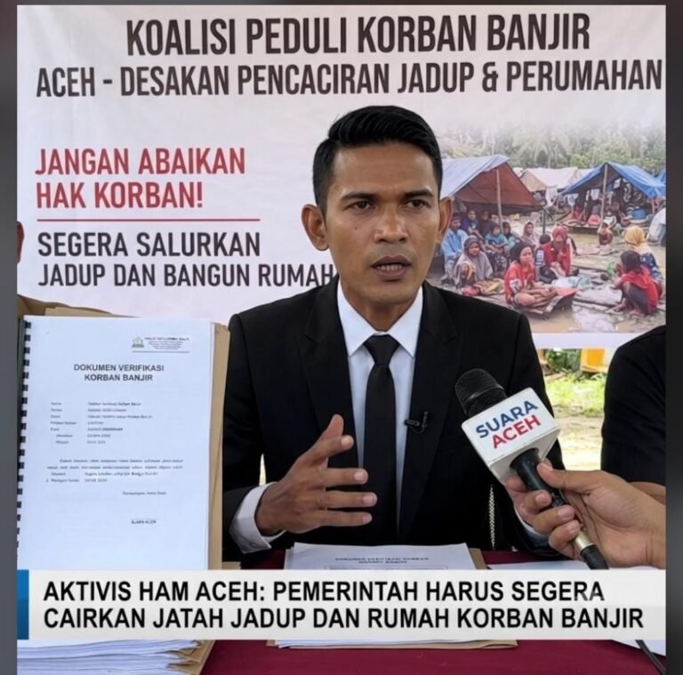 Aktivis HAM dan Tim Investigasi: Warga Aceh Timur Jangan Terlena Isu Baitul Mal, Kawal Hak Korban Banjir dan Jadup!