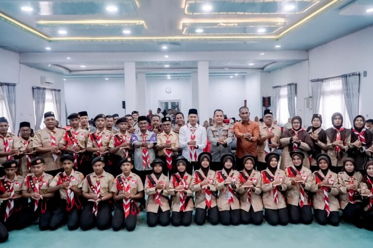 Wakil Bupati Aceh Timur Lepas Kontingen Jambore Nasional XII ke Jakarta.