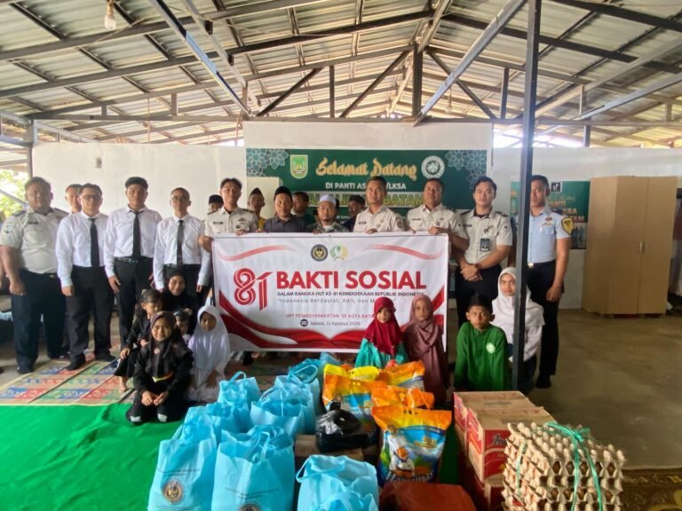 Semarak HUT ke-81 RI, Rutan Batam Bersama UPT Pemasyarakatan se-Kota Batam Gelar Donor Darah di PMI