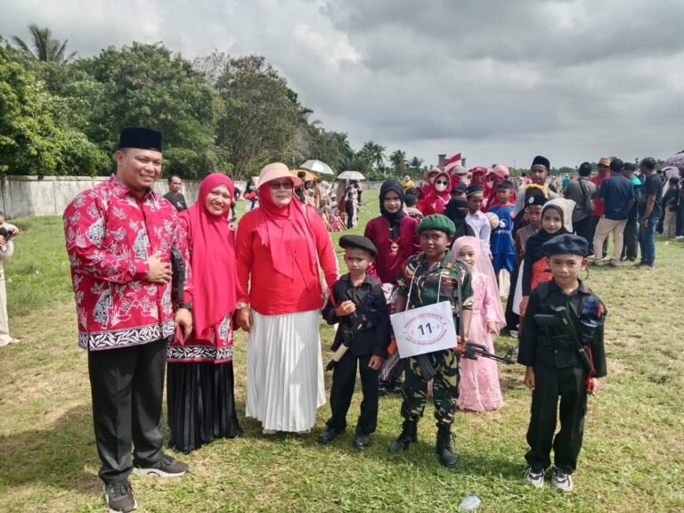 Ribuan Peserta Meriahkan Karnaval HUT ke-81 RI di kecamatan Julok