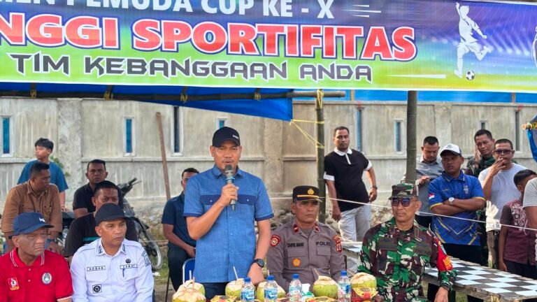 Wakil Bupati Aceh Timur Buka Piala Pemuda Cup ke-X di Idi Tunong