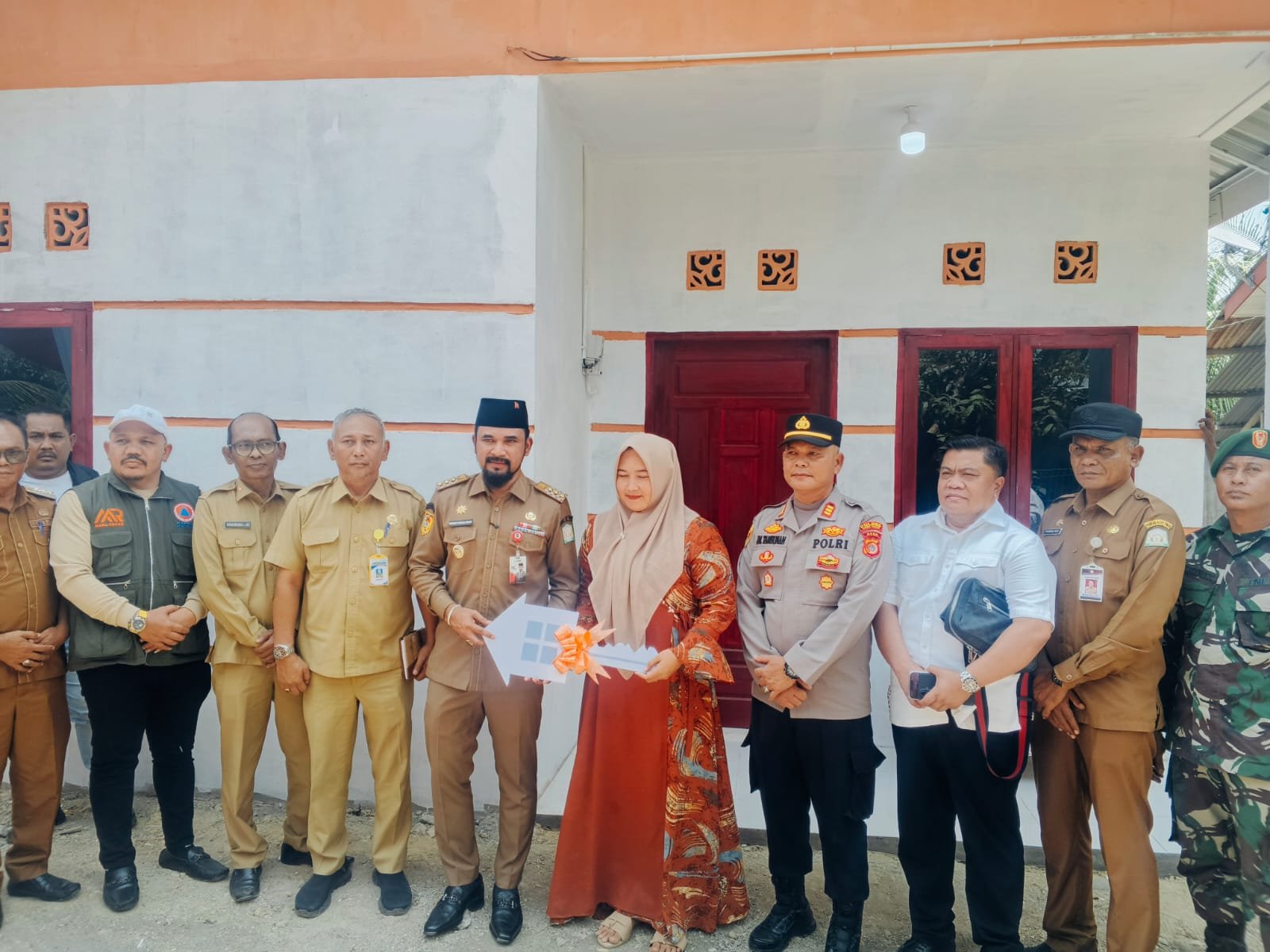 Pemkab Aceh Timur dan PT Rhodas Bangun Rumah Contoh HUNTAP untuk Korban Bencana 2025