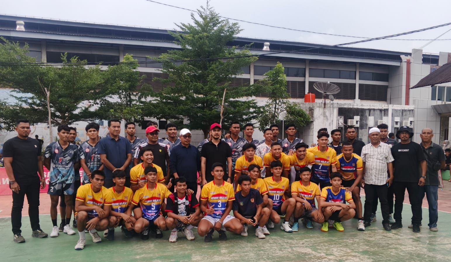 Mental Juara! Set 5 Aceh Timur Kunci Kemenangan Voli Putra vc Lhokseumawe