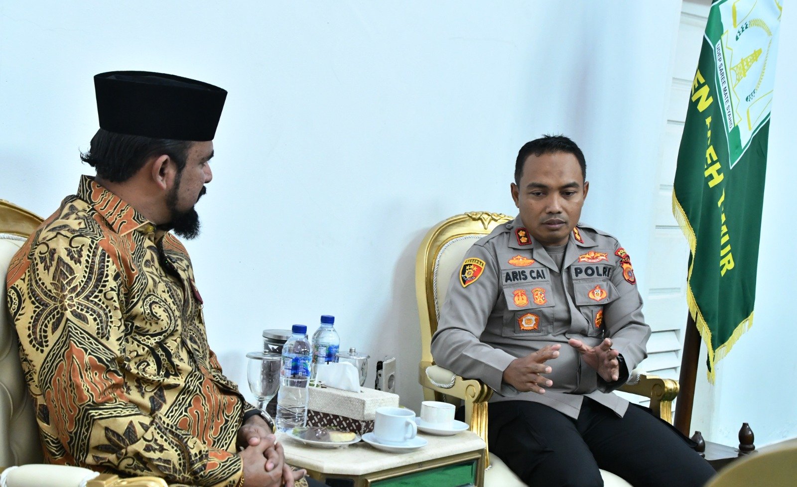 Menjabat Kapolres Aceh Timur, AKBP Aris Cai Pererat Sinergisitas dengan Bupati Al-Farlaky