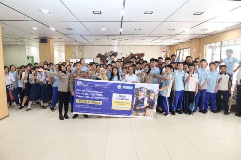 Polresta Barelang Sosialisasikan Penerimaan SMA Kemala Taruna Bhayangkara T.A. 2027–2028 di SMP Avava Batam