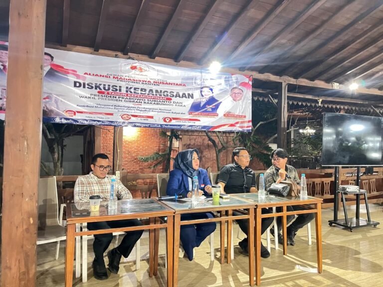 AMAN Banten Gelar Diskusi Kebangsaan Evaluasi 2 Tahun Kepemimpinan Prabowo-Gibran