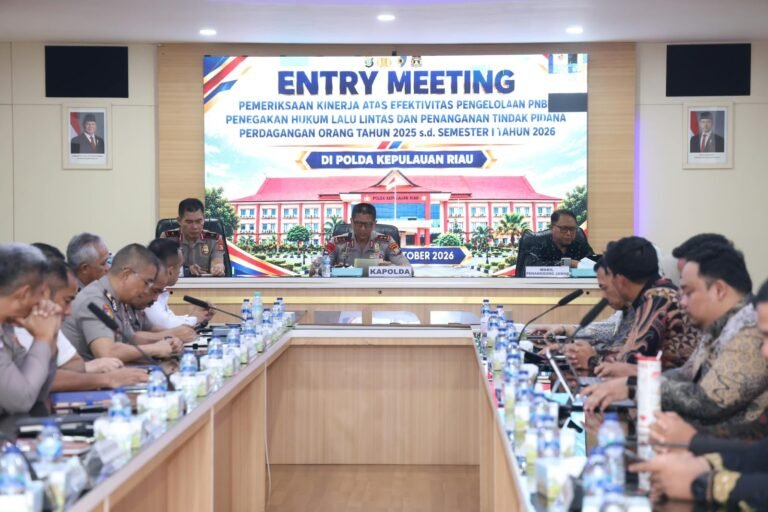 POLDA KEPRI TERIMA TIM BPK RI, PERKUAT AKUNTABILITAS DAN PENGAWASAN KINERJA