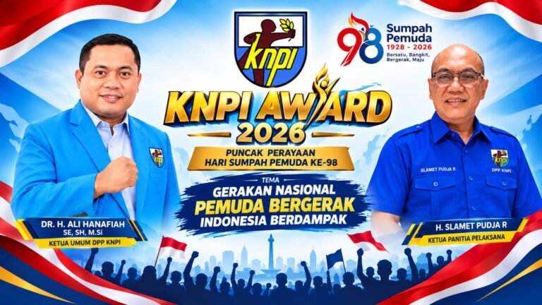 Inilah Daftar Lengkap Putra Putri Terbaik Bangsa Calon Penerima Penghargaan KNPI Award 2026 pada Momentum Hari Sumpah Pemuda