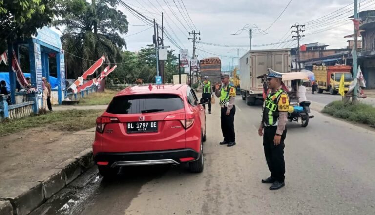 Hari Kedua Operasi Patuh Seulawah 2026, Satlantas Aceh Timur Tegur 28 Pengendara
